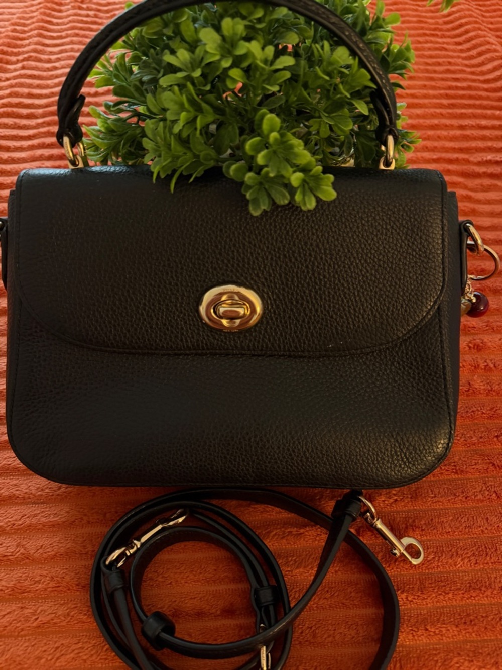 Coach black pebbled leather bag 🖤
Minimal, classy, and easy to style. - Picture 13 of 16